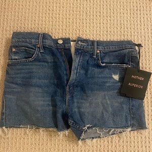 MOTHER The Dutchie Short Fray NWT